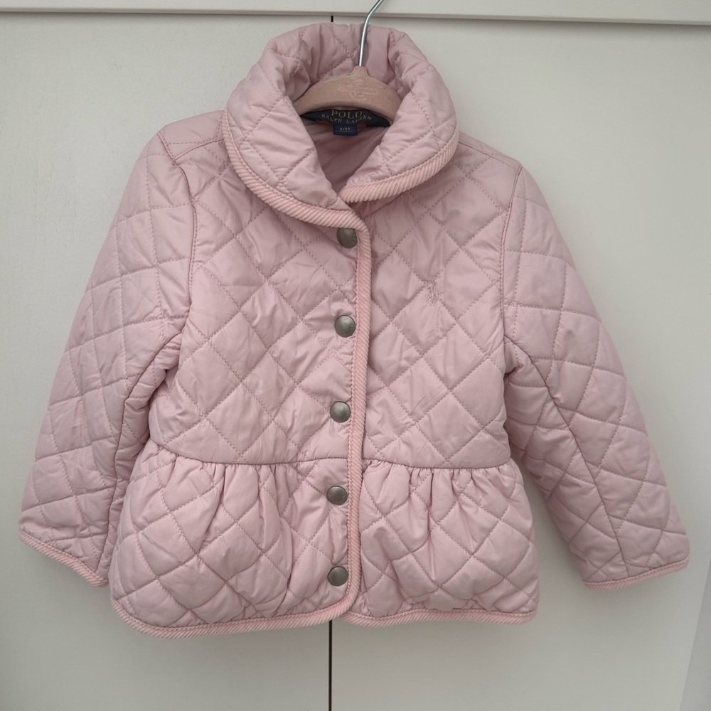 Polo Ralph Lauren Pink Quilted Jacket 2T